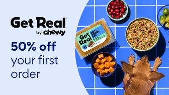 50% off your first order of Get Real