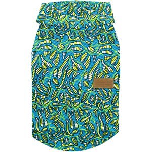 Parisian Pet Tribal Camp Shirt Vibrant Tribal Print Cotton Dog Tee, X-Large