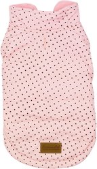 Parisian Pet Polka Dot Jacket Pink Warm & Stylish Coat for Dogs & Cats, Large