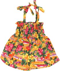 Parisian Pet Hawaiian Dress Floral Tropical Summer Dog & Cat Shirt, Medium
