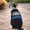 Show in main carousel: Parisian Pet Little Wingman Embroidered Cool Cotton Dog T-Shirt, Large slide 4 of 4