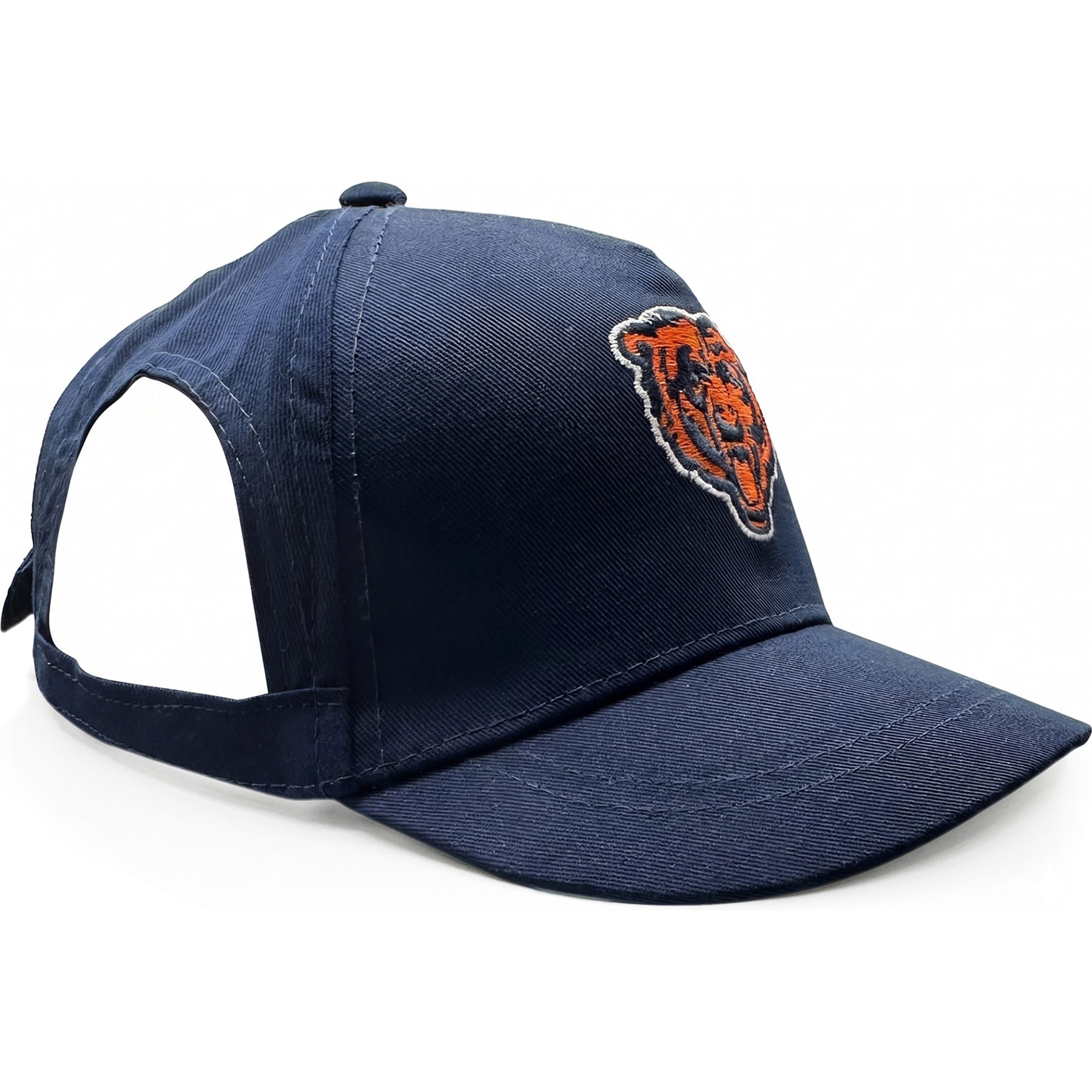 Pets First NFL Chicago Bears Adjustable Cord Dog Cap, Team Color, Small/Medium