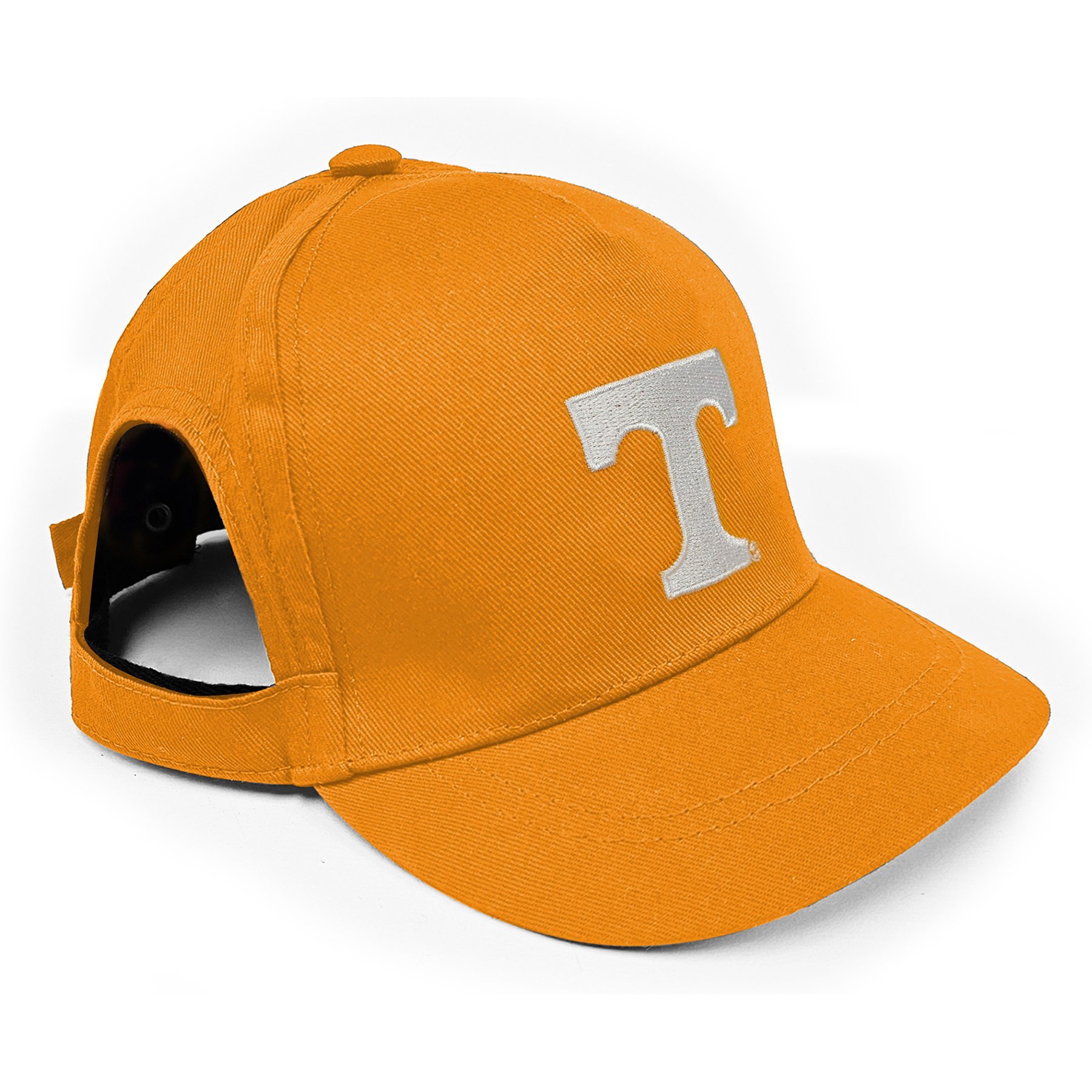 Pets First NCAA Tennessee Adjustable Cord Dog Cap, Team Color, Large/X-Large