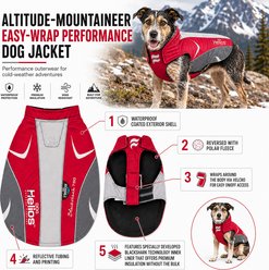 Dog Helios Altitude Mountaineer Dog Coat, Red, X-Large slide 2 of 9