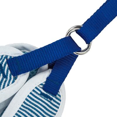Show full view: Pet Life Luxe Spawling 2-In-1 Mesh Reversible Dog Harness & Leash, Blue, Medium slide 6 of 8
