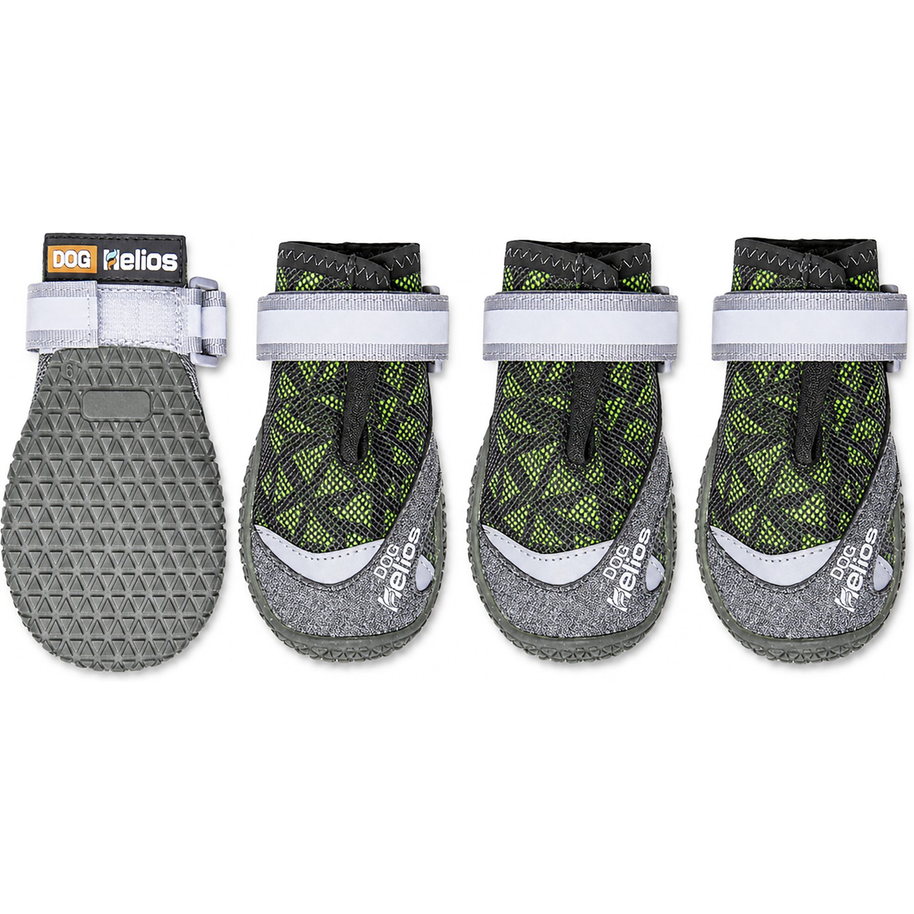 Dog Helios Surface Premium Grip Performance Dog Shoes, Green, Medium