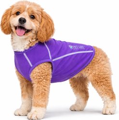 Pet Life Active Racerbark 4-Way Stretch Performance Active Dog T-Shirt, Lavender, X-Large