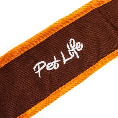 Show full view: Pet Life Free-Fetcher Hands Free Over-The-Shoulder Shock Absorbent Dog Leash, Brown, Small slide 7 of 7
