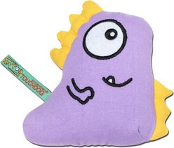 Touchdog Cartoon Shoe-faced Monster Plush Dog Toy, Purple