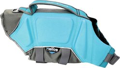 Dog Helios Tidal Guard Reflective Dog Life Jacket, Light Blue, Small