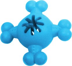 Pet Life Quadra-Bone Treat Dispensing Dog Toy, Blue slide 2 of 3