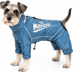 Dog Helios Hurricanine Waterproof & Heat Reflective Full Body Dog Coat Jacket, Blue, X-Large