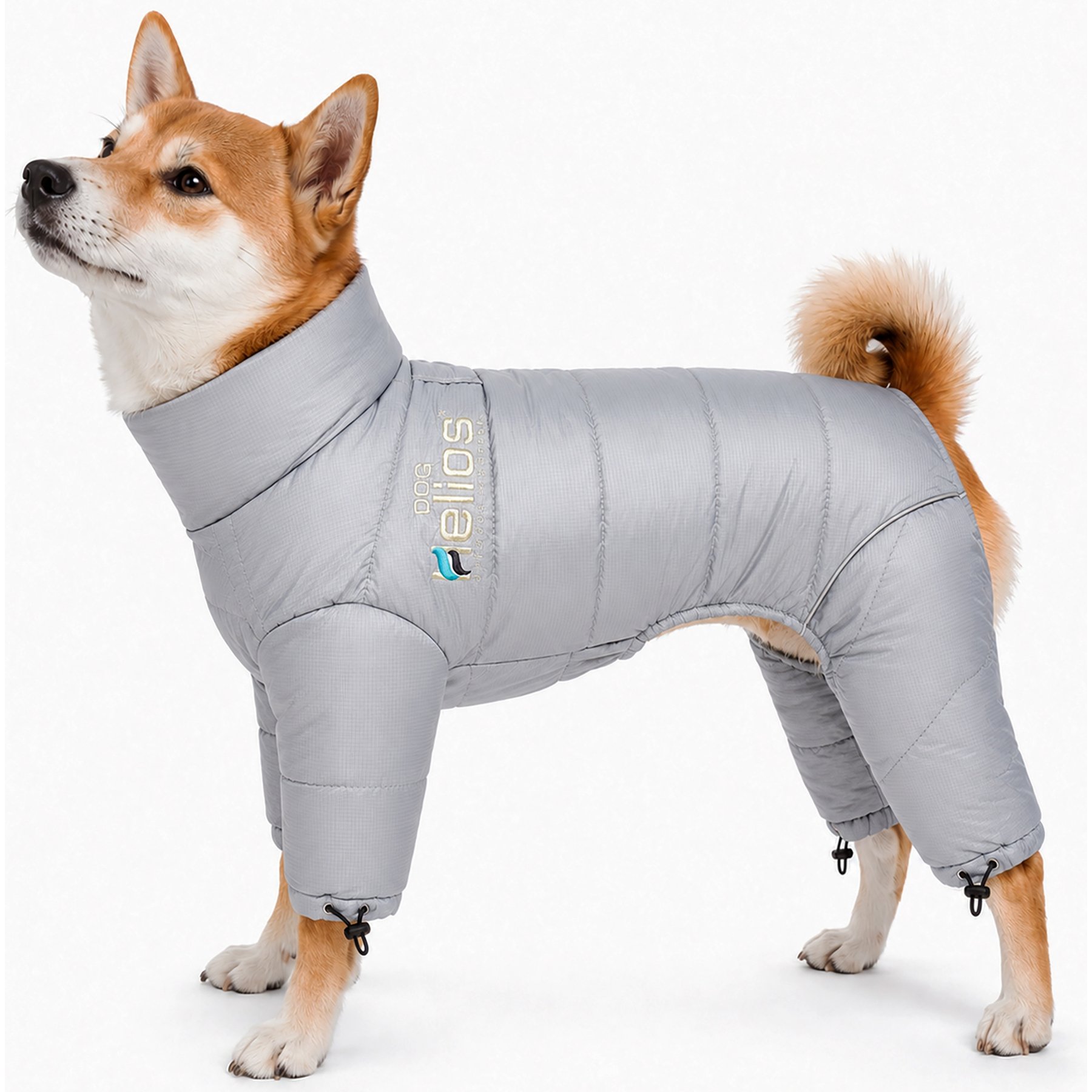 Dog Helios Thunder Full-Body Dog Jacket, Gray, Small
