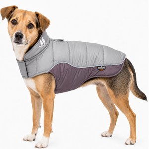 Dog Helios Hurricane Reflective Dog Coat, Silver, Small