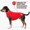 Show in main carousel: Dog Helios Lotus 2-in-1 Convertible Dog Jacket, Red, X-Small slide 2 of 6
