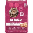 Iams ProActive Health Hairball & Urinary Tract Health with Chicken Recipe Dry Cat Food, 22-lb bag