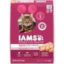 Iams ProActive Health Hairball & Urinary Tract Health with Chicken Recipe Dry Cat Food, 16-lb bag