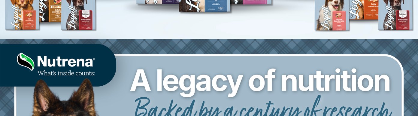 Loyall Life offers a complete range of recipes for puppies, adult dogs, large breeds, healthy digestion, sensitive skin and stomachs, and other life stages and nutritional needs. Each recipe is carefully formulated with high-quality ingredients to deliver complete, balanced nutrition tailored to your dog's unique lifestyle.