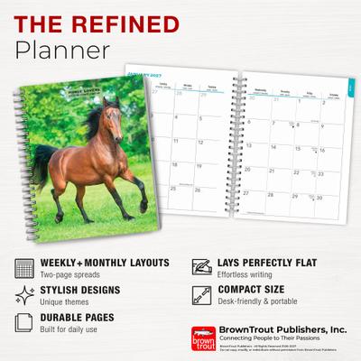 Show full view: BrownTrout Publishers Horse Lovers 2027 Engagement Calendar slide 6 of 9
