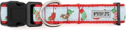 The Worthy Dog Stockings Were Hung Adjustable Dog Collar, Blue, X-Large: 17 to 23-in neck, 1-in neck slide 2 of 3