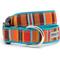 Show in main carousel: The Worthy Dog Fall Fiesta Stripe Adjustable Dog Collar, Multicolor, X-Small: 5 to 11-in neck, 1/2-in wide slide 1 of 3