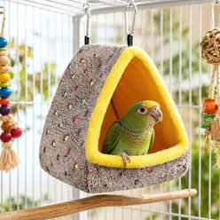 NonoPets Cozy Plush Bird Hanging Tent Hideaway Shelter