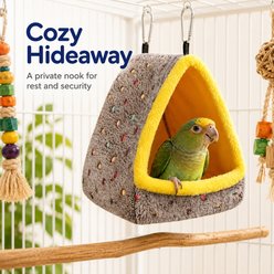NonoPets Cozy Plush Bird Hanging Tent Hideaway Shelter slide 2 of 8