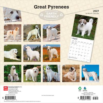 Show full view: BrownTrout Publishers Great Pyrenees 2027 Wall Calendar slide 2 of 9