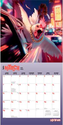 Show full view: BrownTrout Publishers Flew the Coop 2027 Wall Calendar slide 3 of 9