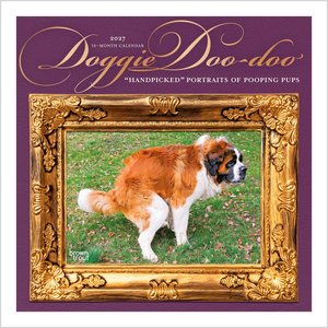 BrownTrout Publishers Doggie Doo Doo 2027 Wall Calendar