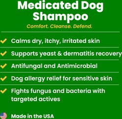 Nexderma Silvet Mint Grooming Dog Shampoo, White, 16-fl oz bottle slide 2 of 4