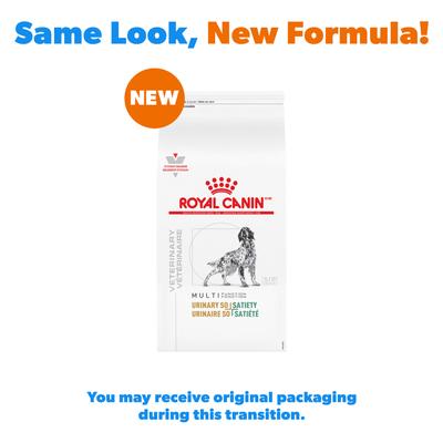 Show full view: Royal Canin Veterinary Diet Multifunction Urinary SO + Satiety Dry Dog Food, 17.6-lb bag slide 3 of 10
