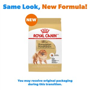 Royal Canin Breed Health Nutrition Pomeranian Adult Dry Dog Food, 2.5-lb bag