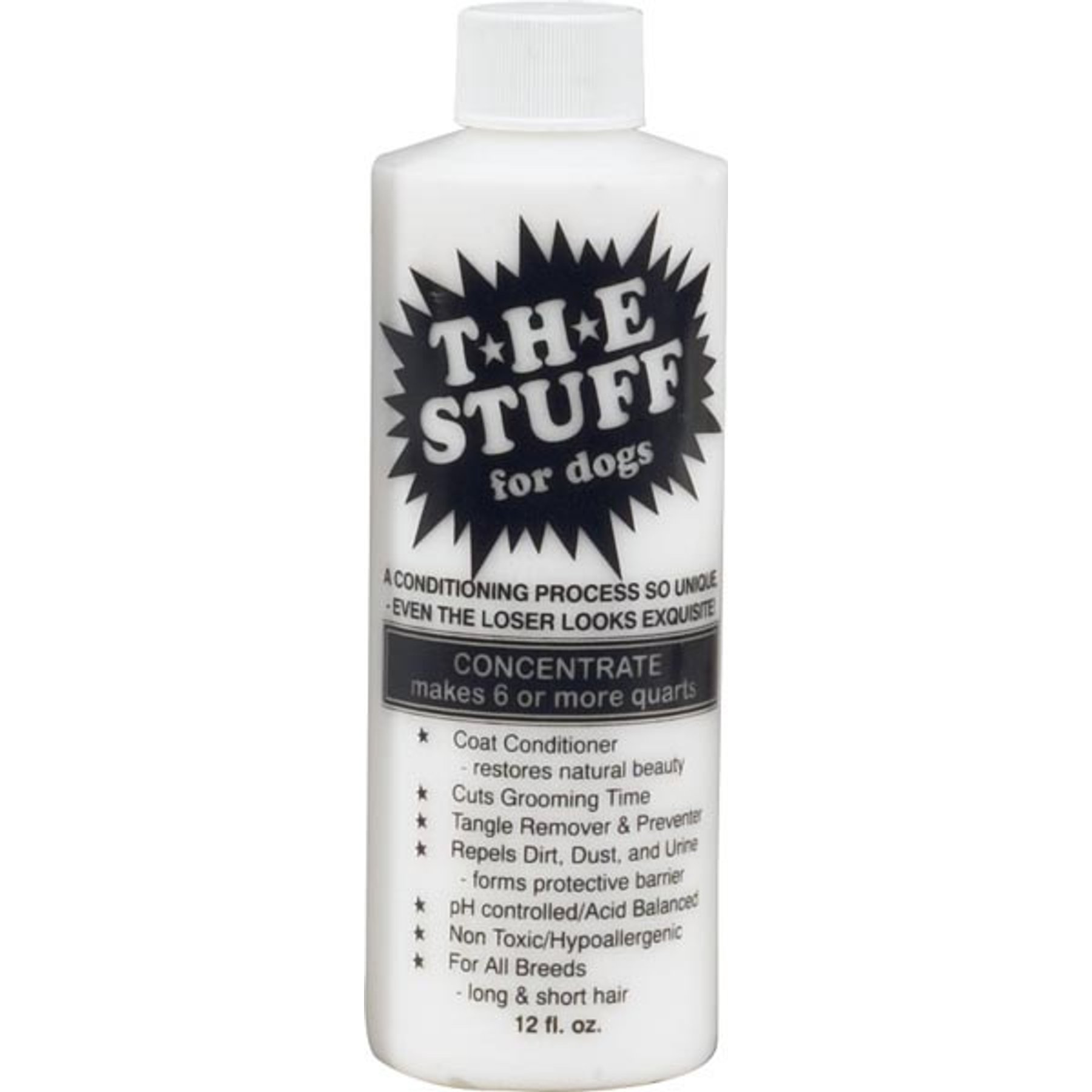 The Stuff Concentrate Dog Conditioner & Detangler, 12-fl oz bottle