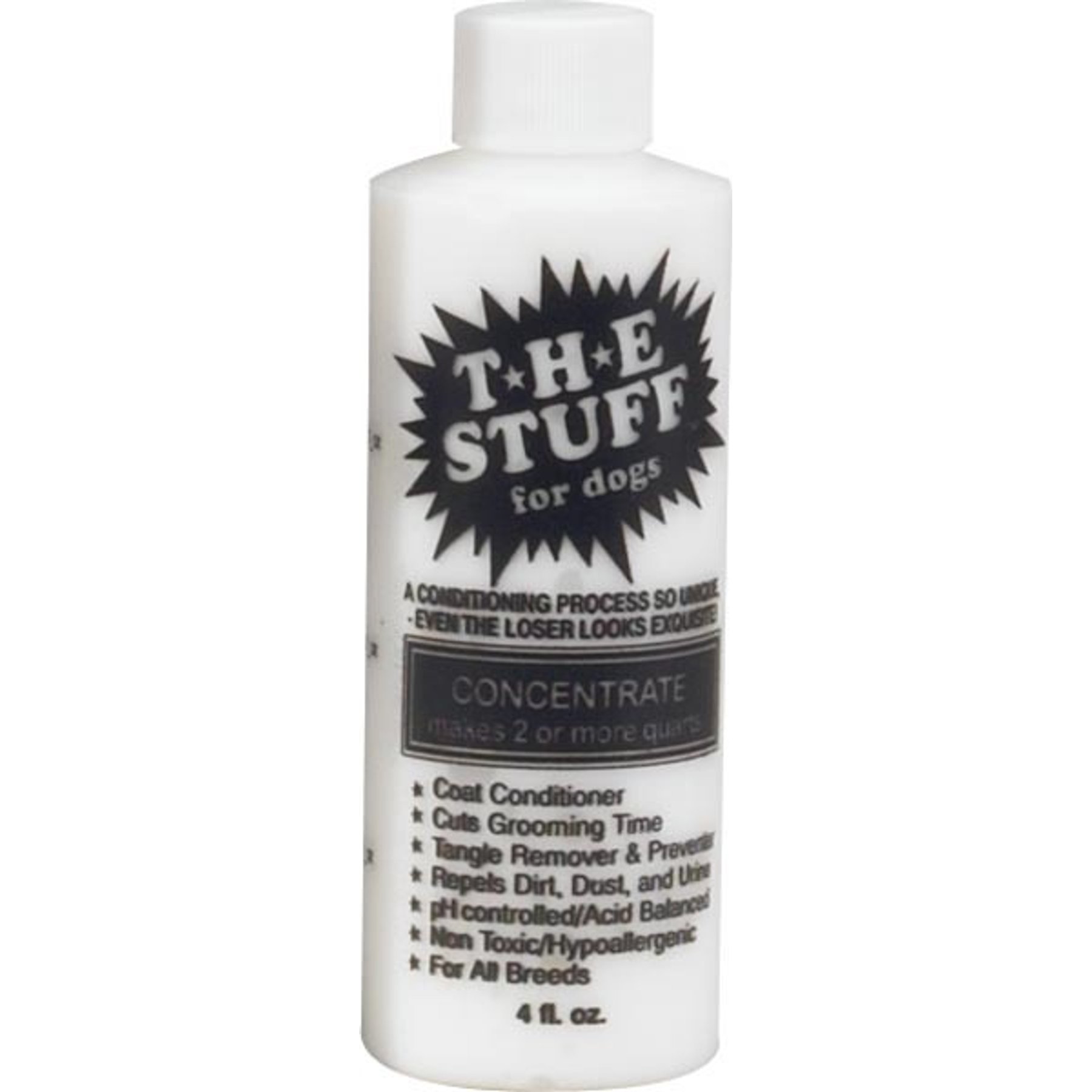The Stuff Concentrate Dog Conditioner & Detangler, 4-fl oz bottle