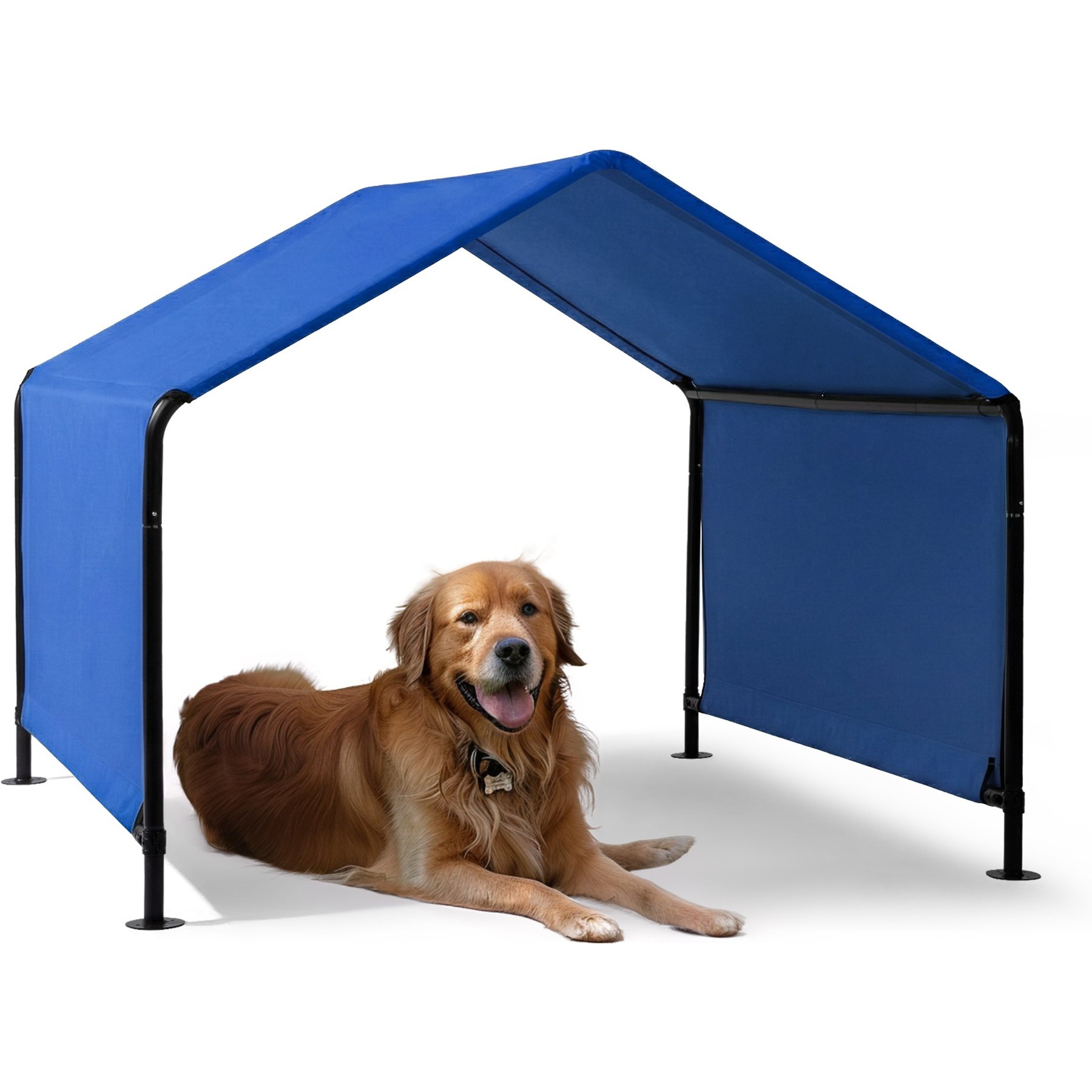 Winado Outdoor Waterproof UV Resistant Tent Dog House, 4 x 4 x 3.3-ft, Blue