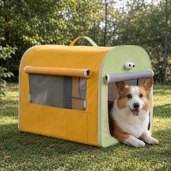 NonoPets Portable Outdoor Waterproof & Breathable Bag Dog & Cat Tent & Carrier, 14-in