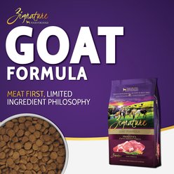 Zignature Goat Limited Ingredient Formula Dry Dog Food, 25-lb bag slide 2 of 7