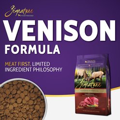 Zignature Venison Limited Ingredient Formula Dry Dog Food, 25-lb bag slide 2 of 6