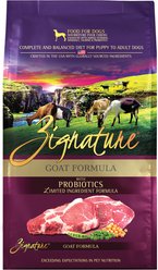Zignature Goat Limited Ingredient Formula Dry Dog Food, 25-lb bag slide 1 of 7