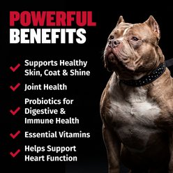 Bully Max Vitality Chews for Immunity & Health 9-in-1 Supplement for Dogs, 10.6-oz pouch slide 2 of 9