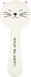 Pavilion I Licked the Spoon Rest Memorial Keepsake, White/Black