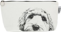 Pavilion Dog Zippered Pouch Memorial Keepsake, Grey/White