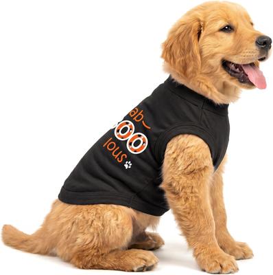 Show full view: Doggie Design Fab-BOO-lous Solid Dog Shirt, Black, X-Small slide 3 of 5