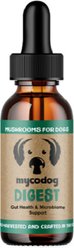 MycoDog Natural Digestive Support & Gut Health Support Supplement for Dogs, 1-fl oz bottle