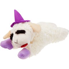 Multipet Halloween Lamb Chop Witch Plush Dog Toy, Color Varies, Regular