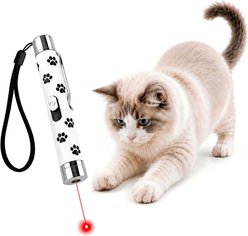 Mewluxe Laser Cat Toy, White