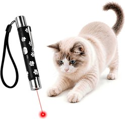 Mewluxe Laser Cat Toy, Black