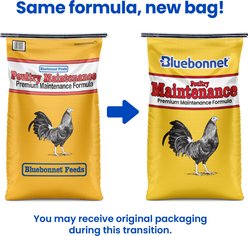Bluebonnet Feeds Poultry Maintenance 14% Protein Premium Formula Grain Bird Food, 50-lb bag slide 2 of 6