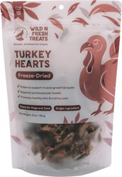 Wild n Fresh Treats Grain-Free Turkey Freeze-Dried Dog & Cat Treats, 3-oz bag